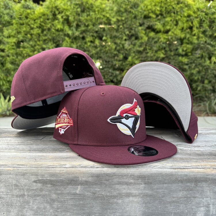 New Era Blue Jays Maroon 1993 WS 950 Snapback