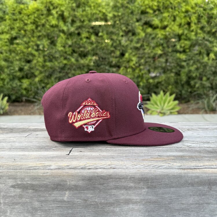 New Era Blue Jays Maroon 1993 WS 950 Snapback