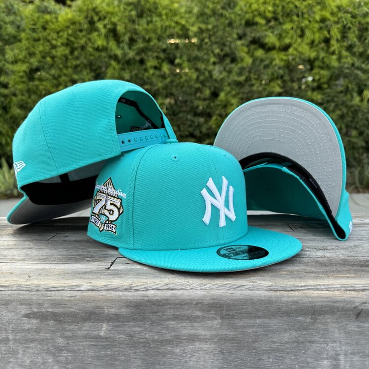 New Era NY Teal 75th Stadium Anniv 950 Snapback