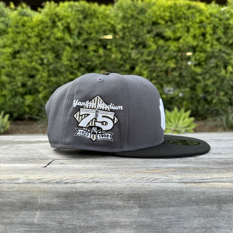 New Era NY Graphite/Black 75th Stadium Anniv 950 Snapback