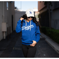 Antigua Dodgers Royal W P/O Hood