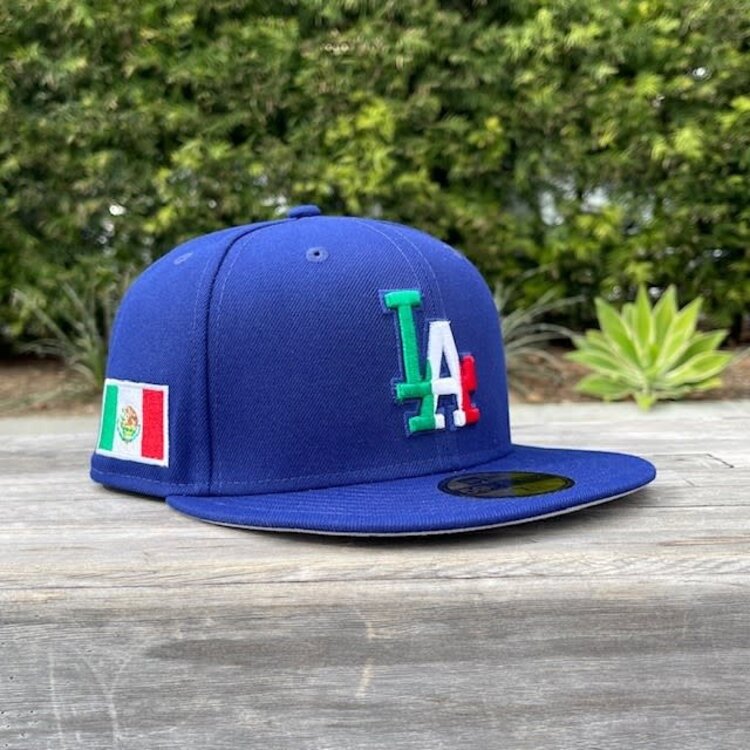 New Era LA Dodgers Royal Vertical Mexico Colors