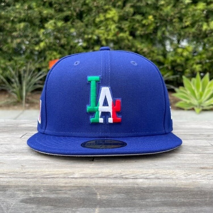 New Era LA Dodgers Royal Vertical Mexico Colors