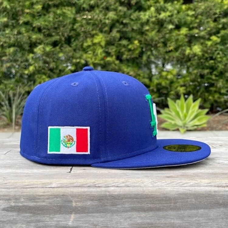 New Era LA Dodgers Royal Vertical Mexico Colors