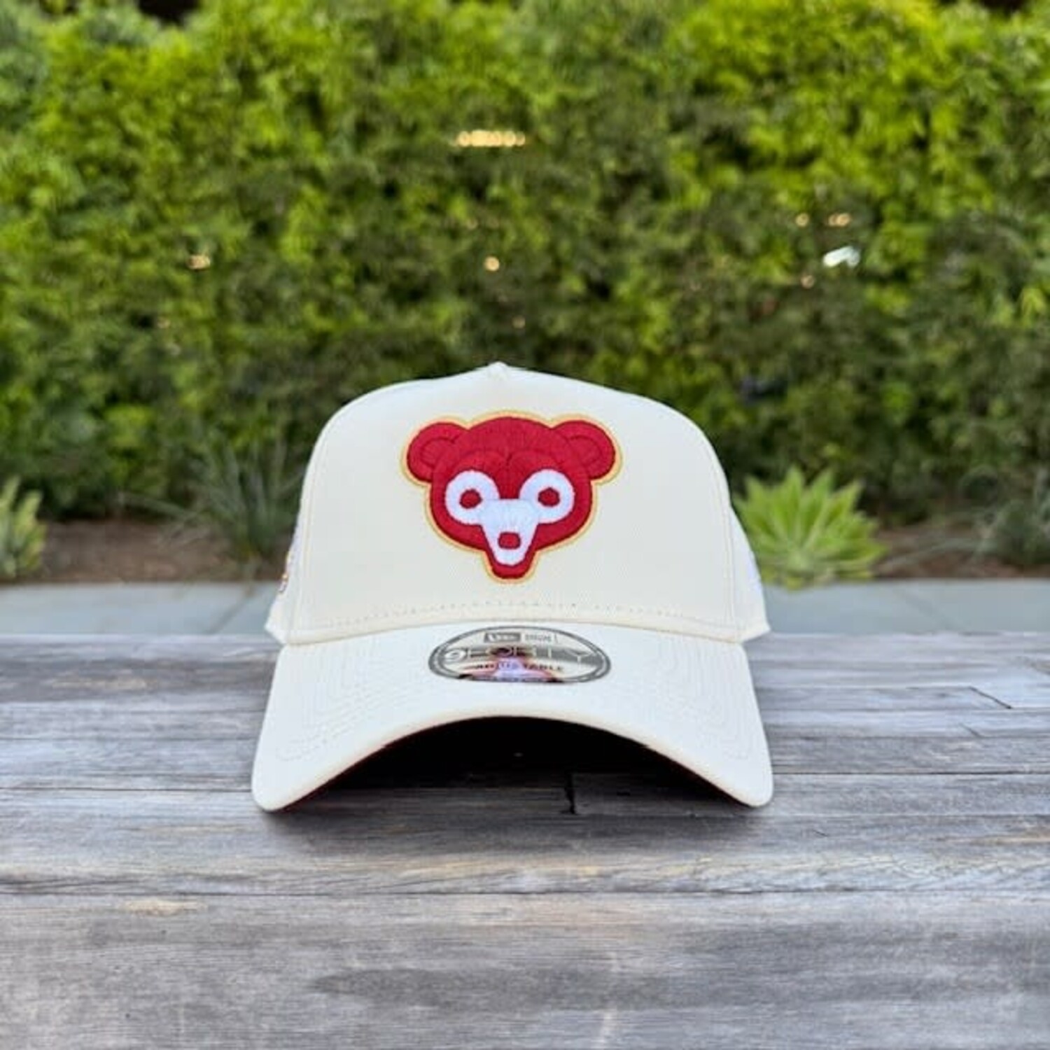 Chicago Cubs Ivory 1962 ASG Red UV 940 A-Frame Snapback - The