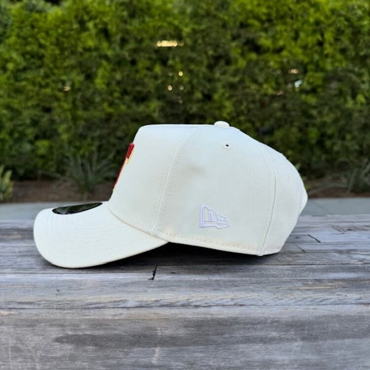 New Era Texas Rangers Ivory 50th Anniv Red UV 940 A-Frame