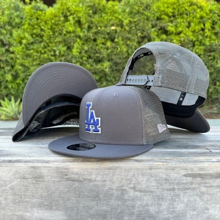 New Era LA Dodgers Graphite Mesh Royal-White 950