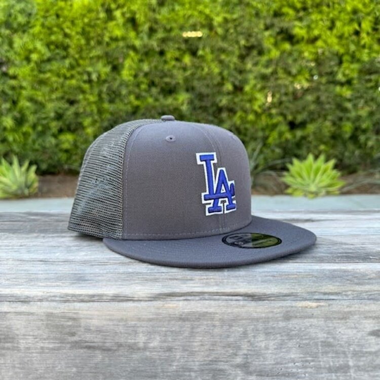 New Era LA Dodgers Graphite Mesh Royal-White 950
