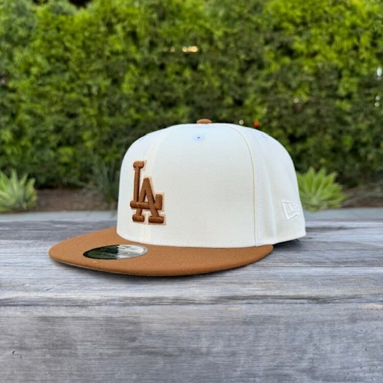 New Era LA Dodgers Ivory/Peanut 2020 WS 950 Snapback
