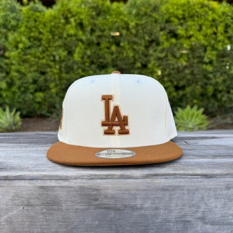 New Era LA Dodgers Ivory/Peanut 2020 WS 950 Snapback
