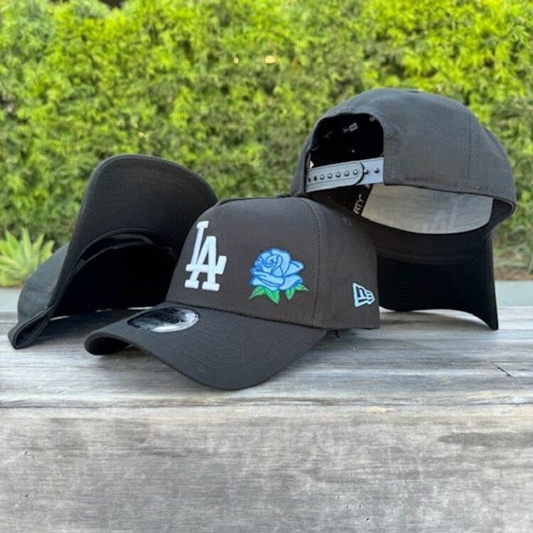 New Era LA BW Full Bloom Blue Rose 940 A-Frame