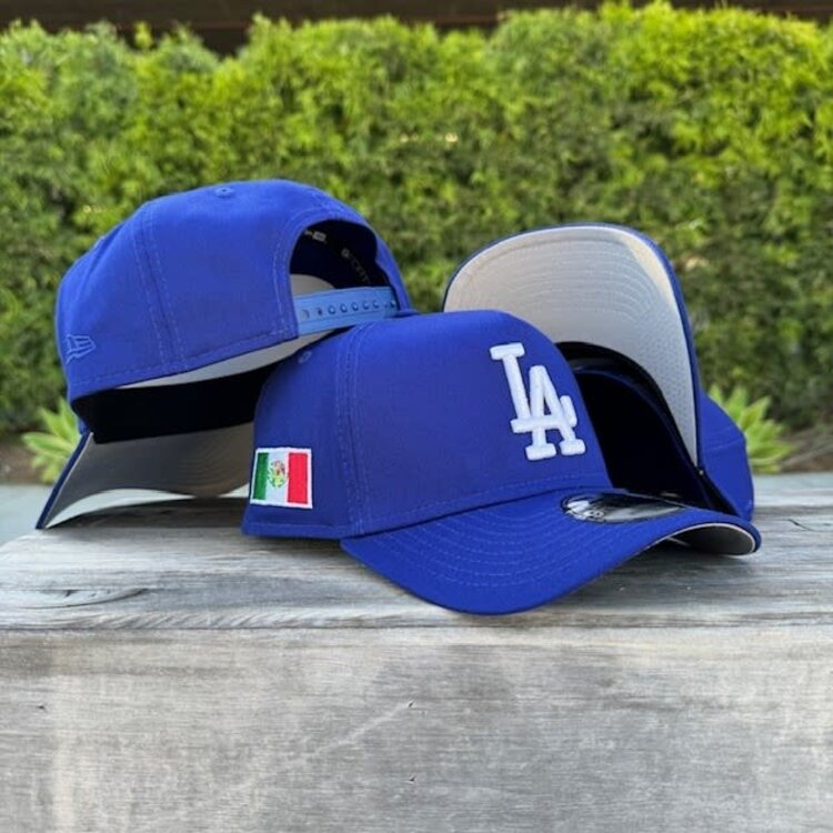 New Era LA Dodgers Royal Mexico Flag 940 A-Frame