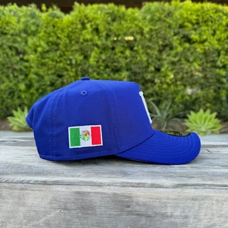 New Era LA Dodgers Royal Mexico Flag 940 A-Frame