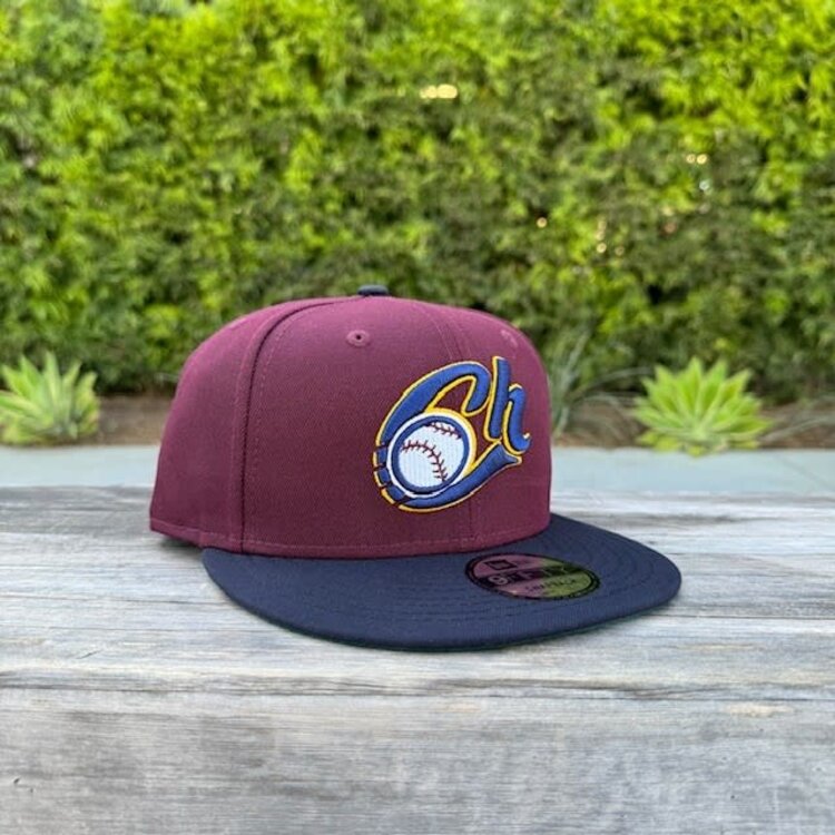 New Era Charros de Jalisco Maroon/Navy 950 Snapback
