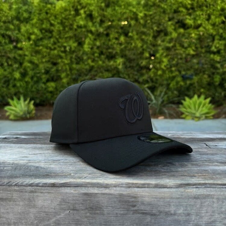 New Era Washington Nationals Black Black 940 A-Frame