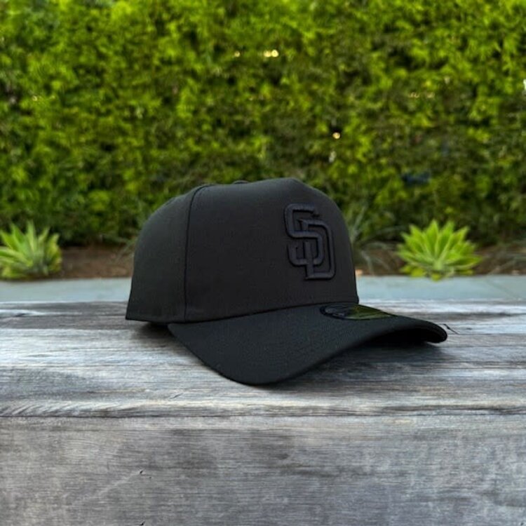 New Era San Diego Padres Black Black 940 A-Frame
