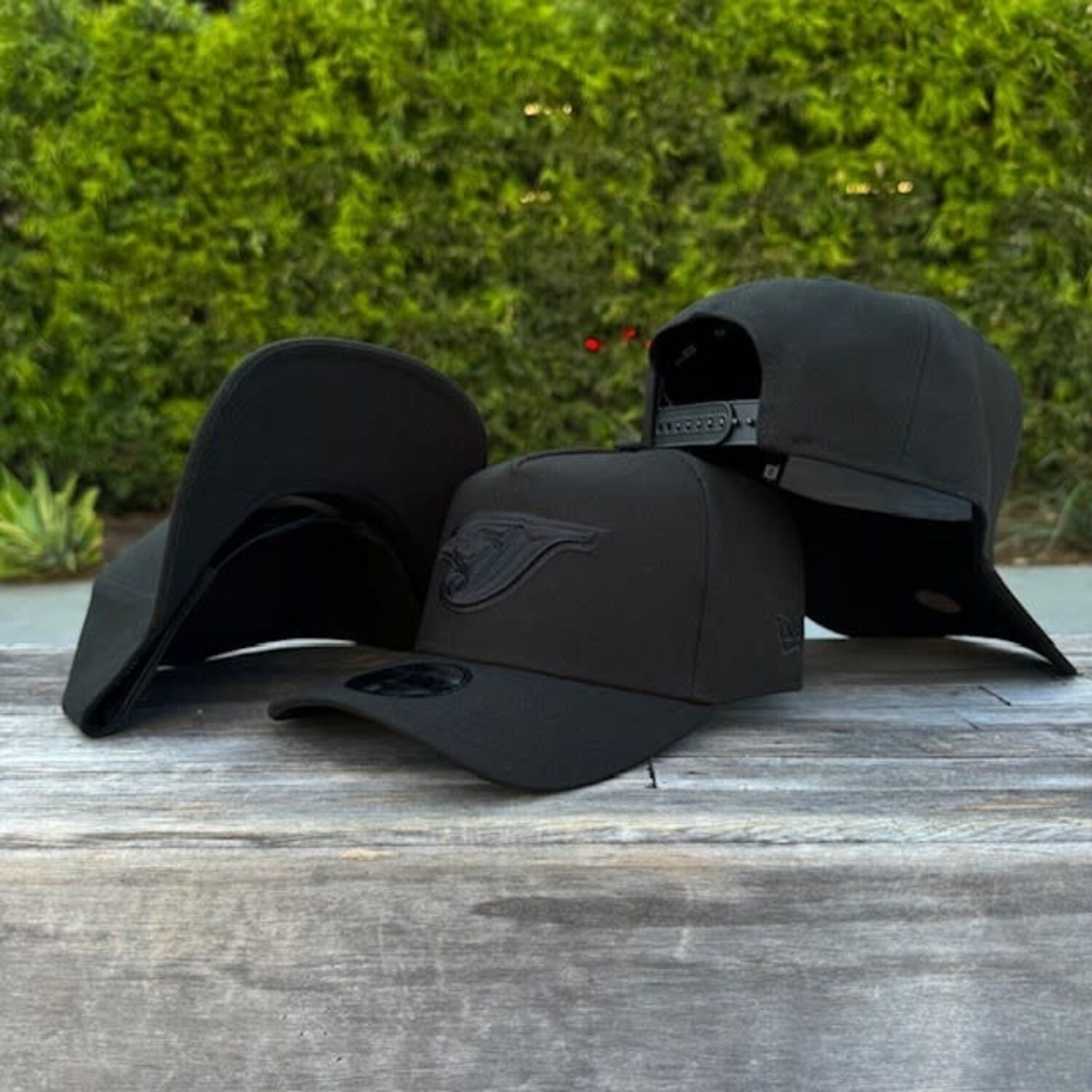 Toronto Blue Jays Black Black 940 A-Frame Snapback - The Locker