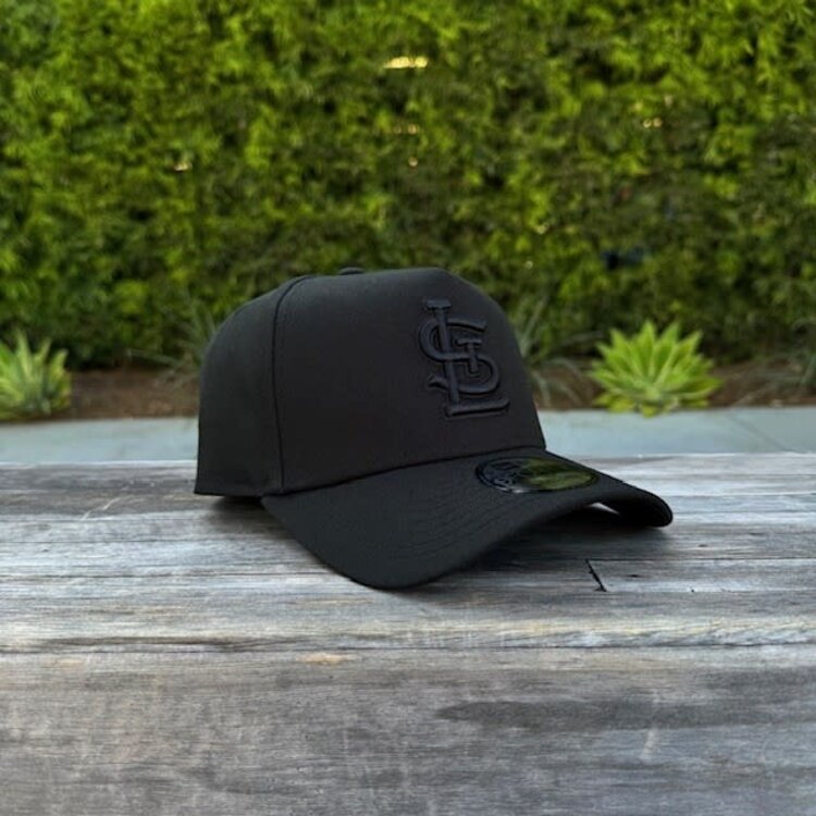 New Era St. Louis Cardinals Black Black 940 A-Frame