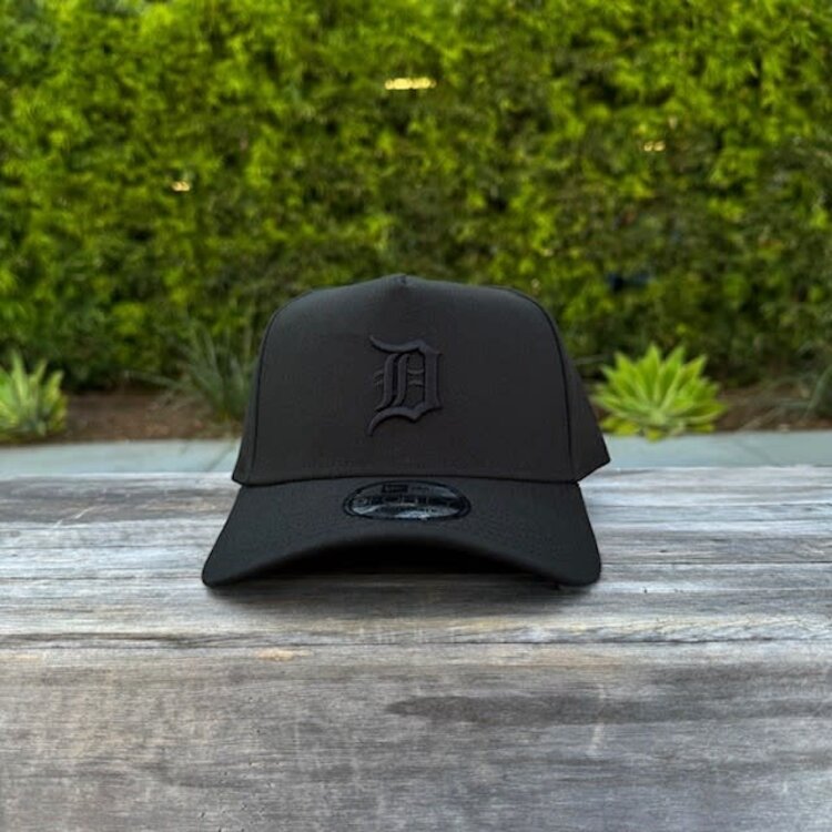 New Era Detroit Tigers Black Black 940 A-Frame