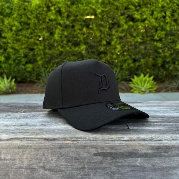 New Era Detroit Tigers Black Black 940 A-Frame