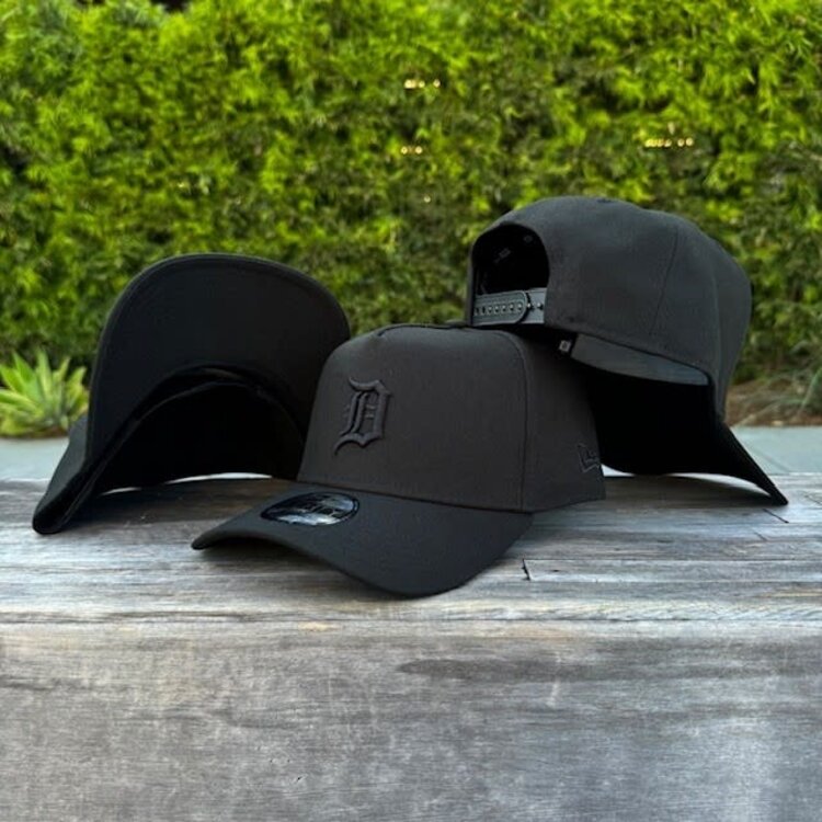 New Era Detroit Tigers Black Black 940 A-Frame