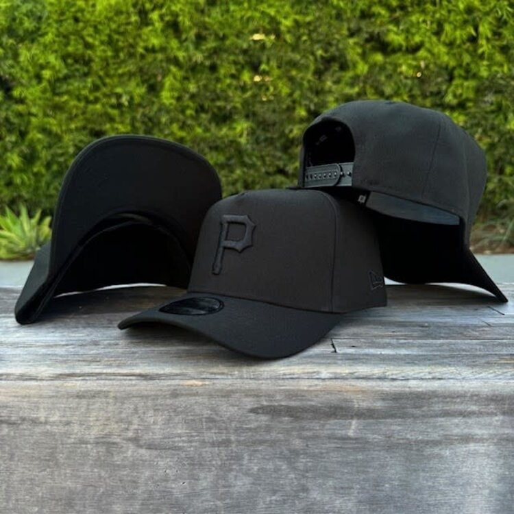 New Era Pittsburgh Pirates Black Black 940 A-Frame