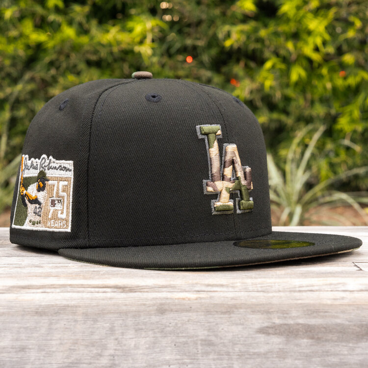 New Era LA Black JRob 75 Camo UV