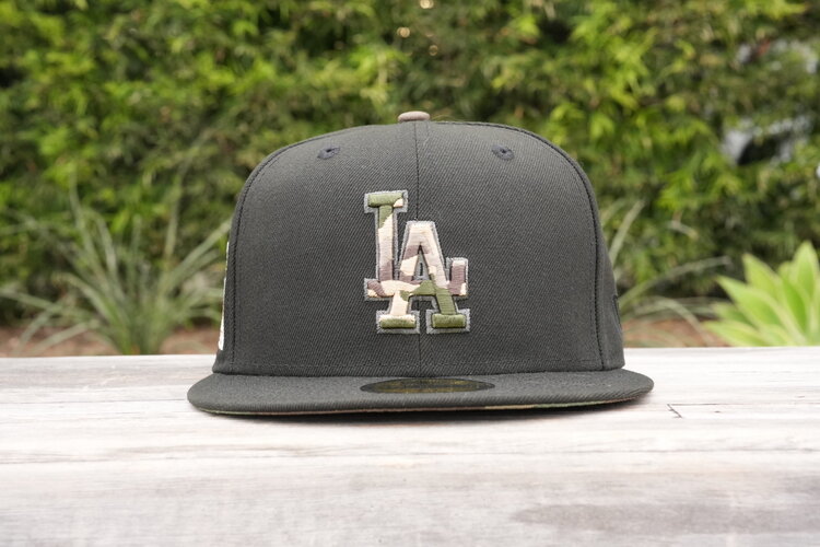 New Era LA Black JRob 75 Camo UV
