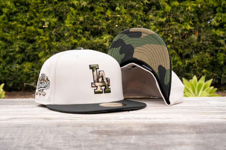 New Era LA Stone/Black 100 Camo UV