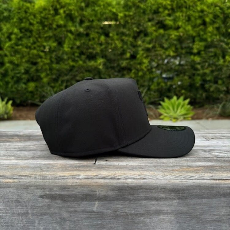 New Era Texas Rangers Black Black 940 A-Frame