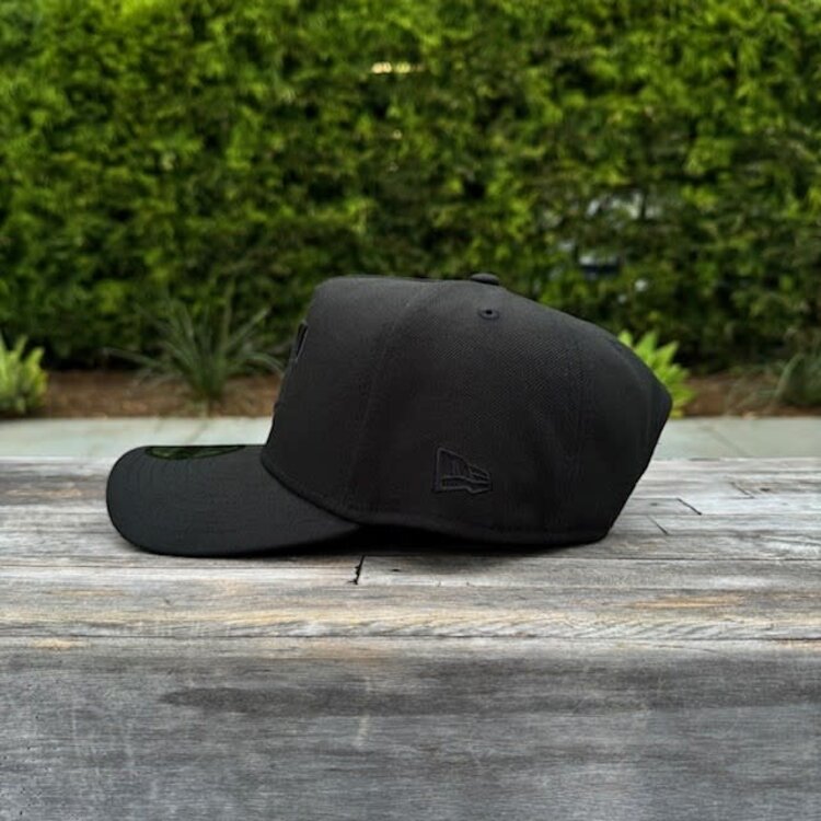 New Era Texas Rangers Black Black 940 A-Frame
