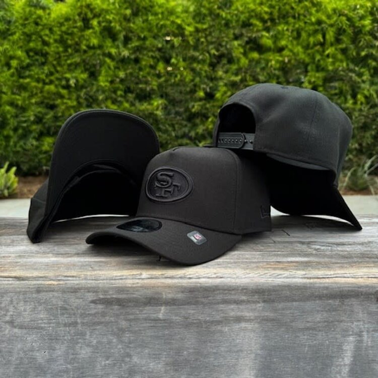 New Era SF 49ers Black Black 940 A-Frame