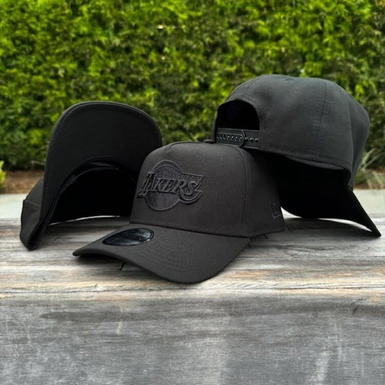 New Era LA Lakers Black Black 940 A-Frame