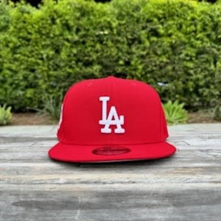 New Era LA Dodgers Red White 1988 WS Gray UV 950