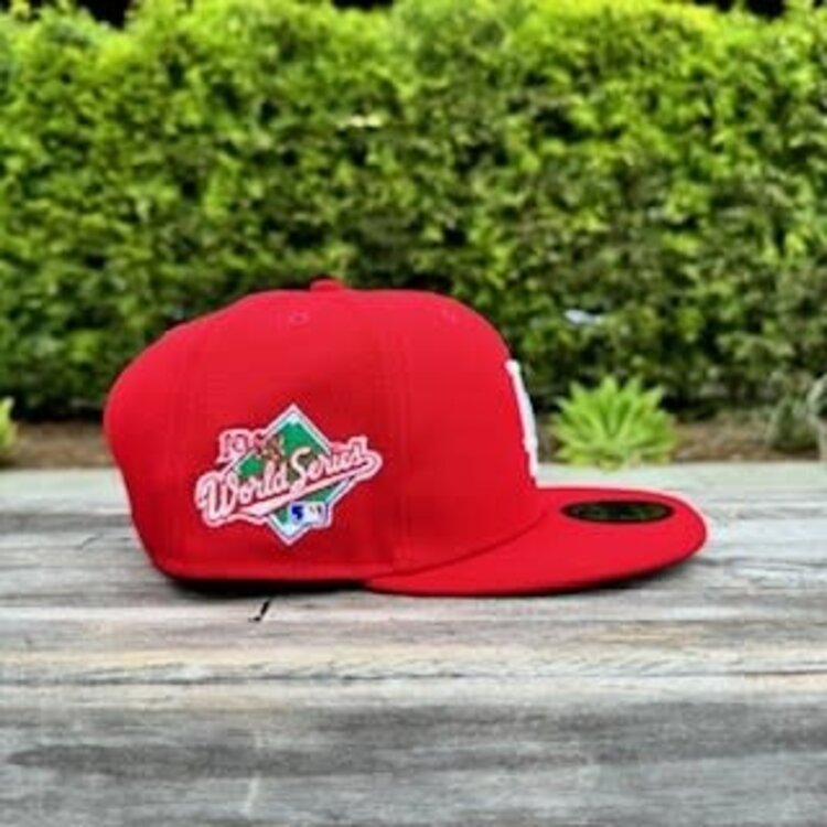 New Era LA Dodgers Red White 1988 WS Gray UV 950