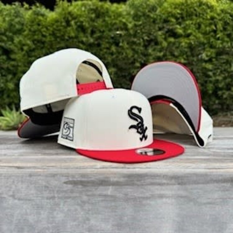New Era White Sox Ivory/Red 95 Years 950 Snapback