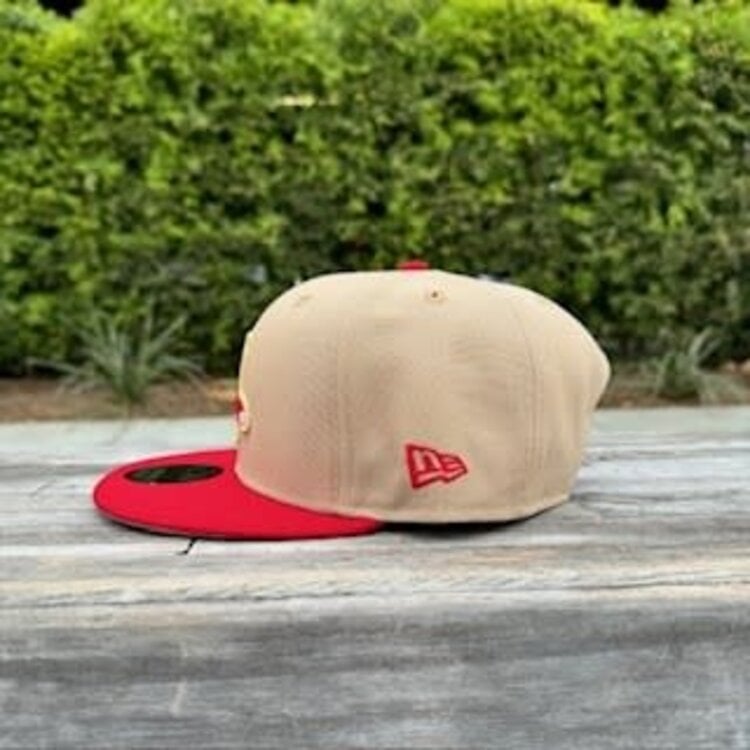 New Era Boston Khaki/Red Socks Logo 90th Fenway 950 Snapback