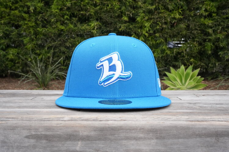New Era Bravos de Leon Cardinal Blue Away