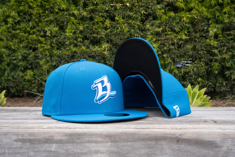 New Era Bravos de Leon Cardinal Blue Away