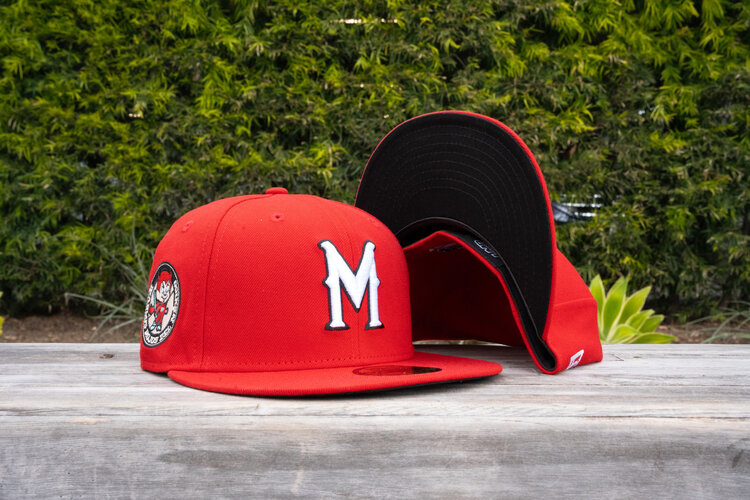 New Era Diablos Rojos Del Mexico Red White Home