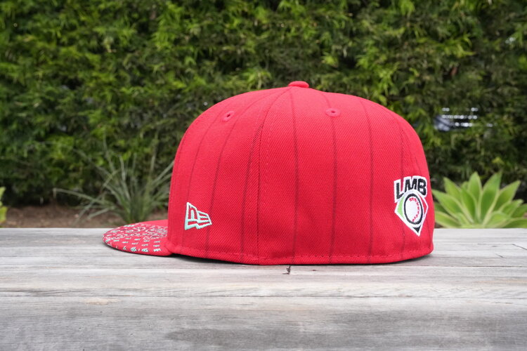 New Era Diablos Rojos Del Mexico Red Stripe Away