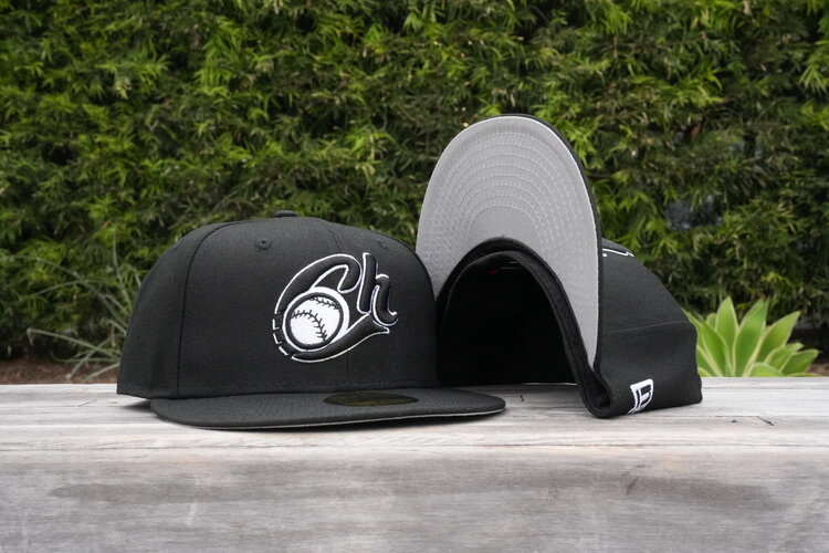 New Era Charros de Jalisco Black White