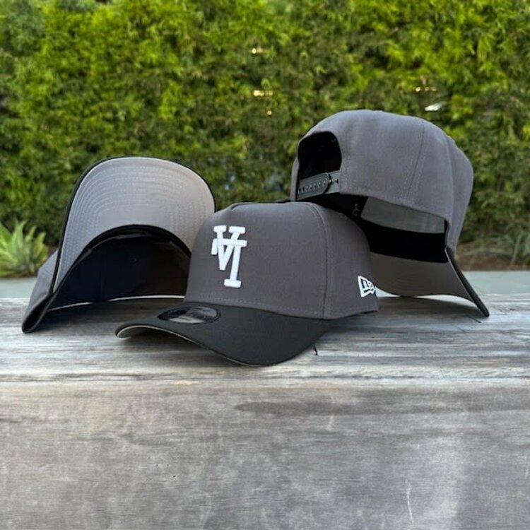 New Era LA Upside Down Graphite/Black 940  A-Frame