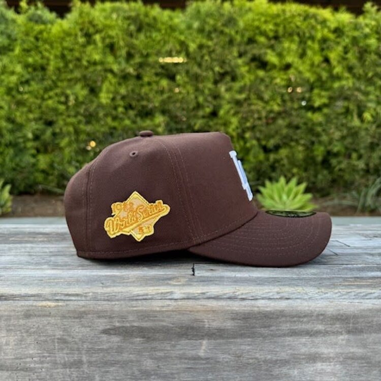 New Era LA Dodgers Brown 1988 WS 940 A-Frame
