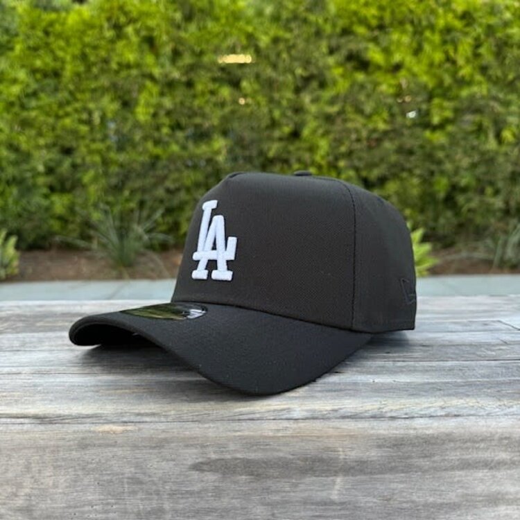 New Era LA Dodgers Black 100th Anniversary 940 A-Frame