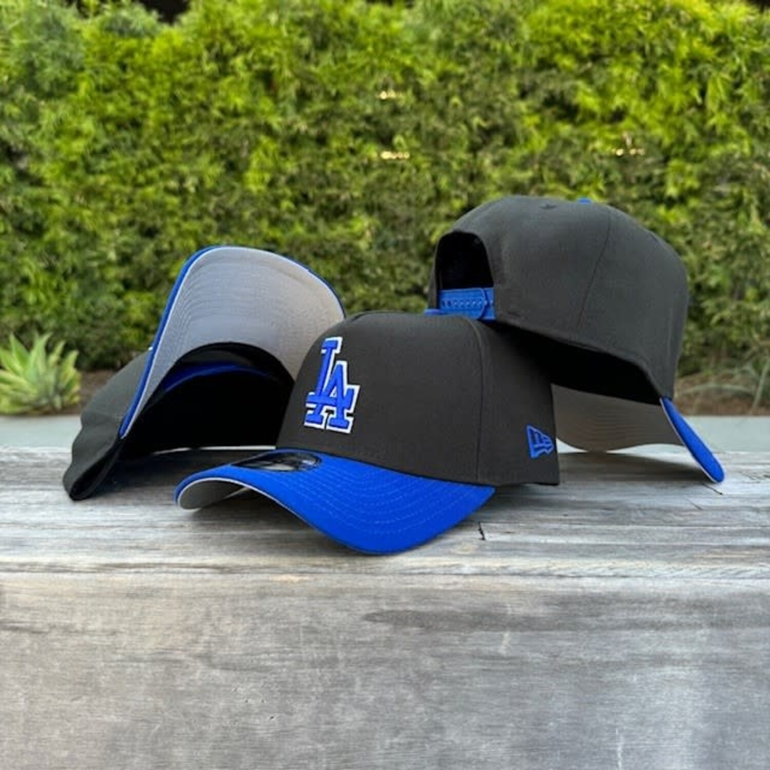 LA Black/Royal Royal White 940 A-Frame Snapback - The Locker Room