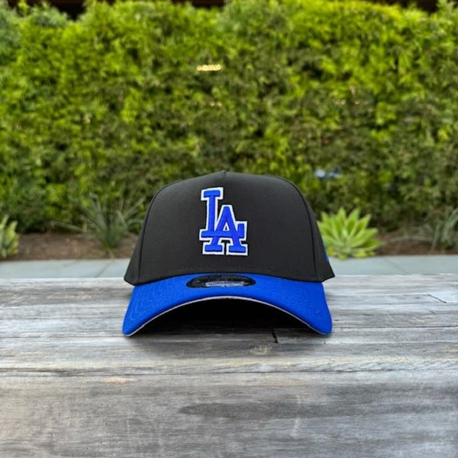 LA Black/Royal Royal White 940 A-Frame Snapback - The Locker