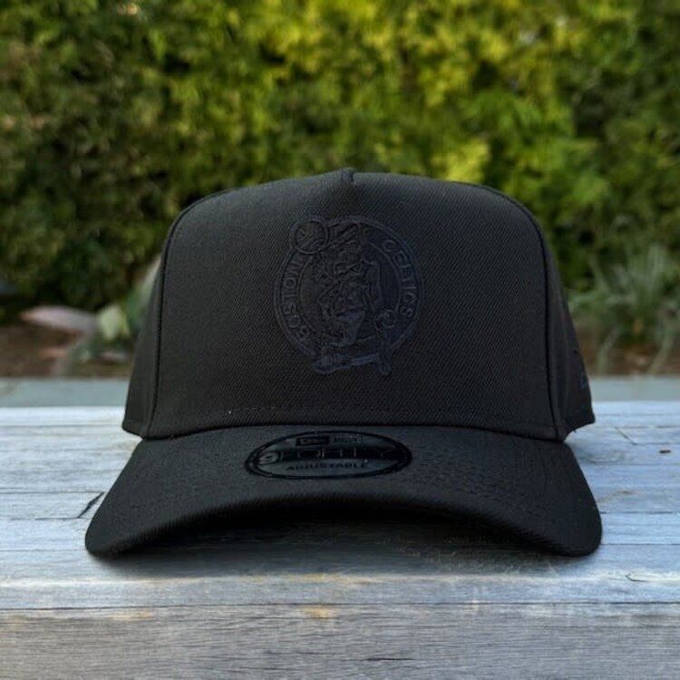 New Era Boston Celtics Black Tonal 940 Snapback A-Frame