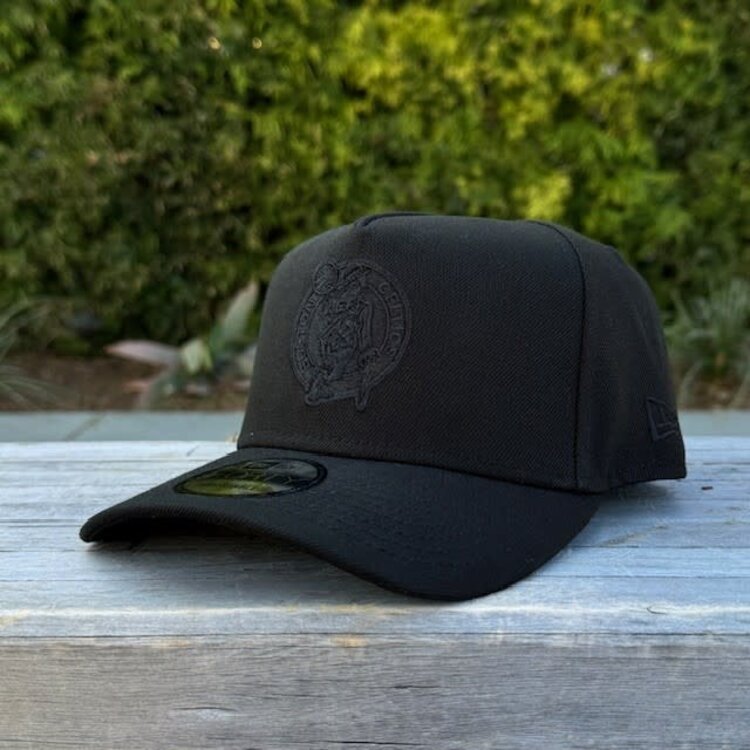 New Era Boston Celtics Black Tonal 940 Snapback A-Frame