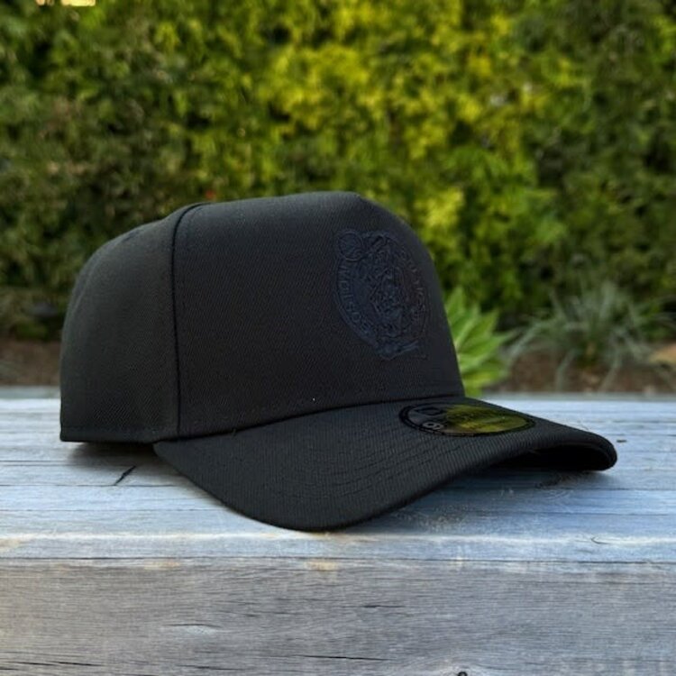 New Era Boston Celtics Black Tonal 940 Snapback A-Frame